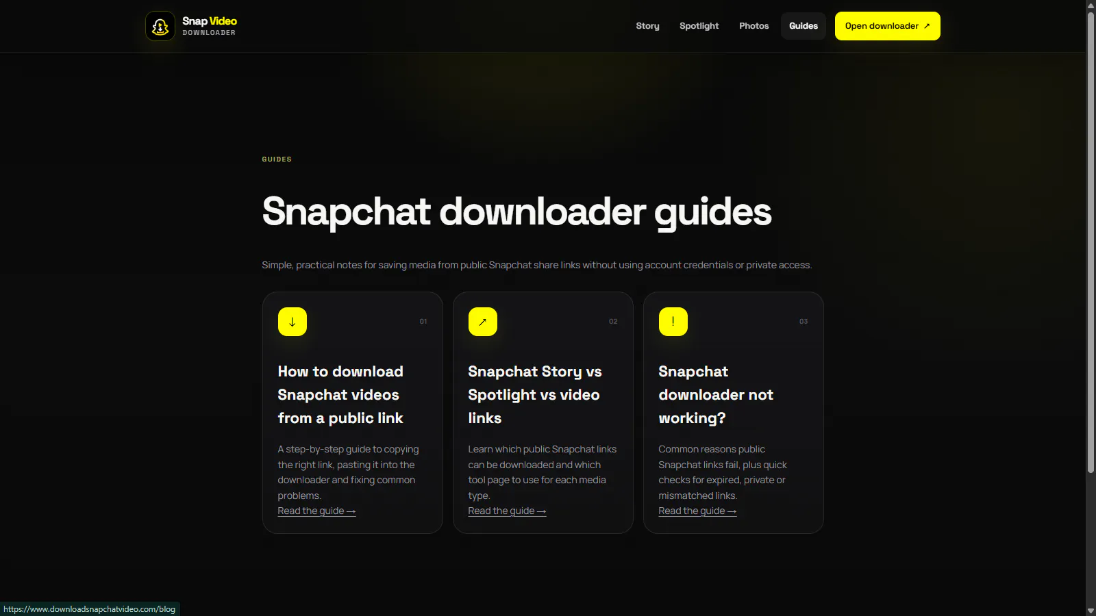 Snap Video Downloader gallery image