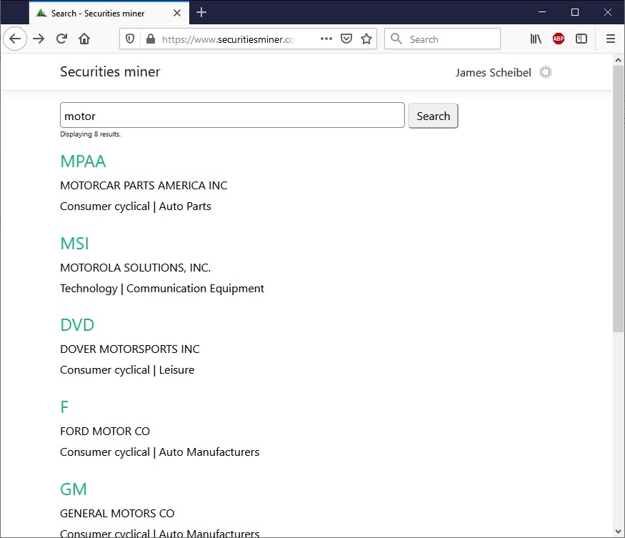 Securities Miner gallery image