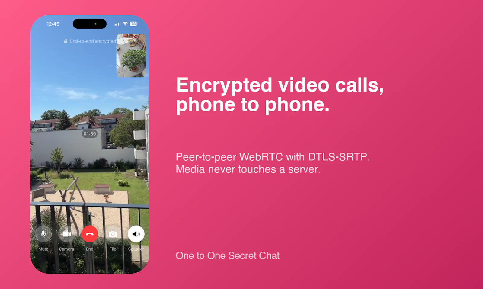 One to One Secret Chat screenshot 4