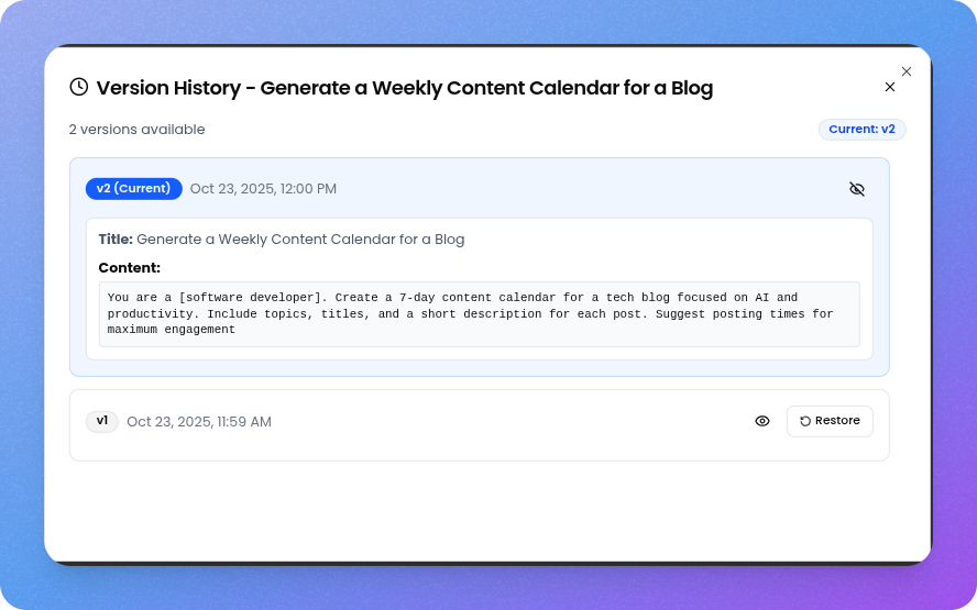 Promtoric gallery image