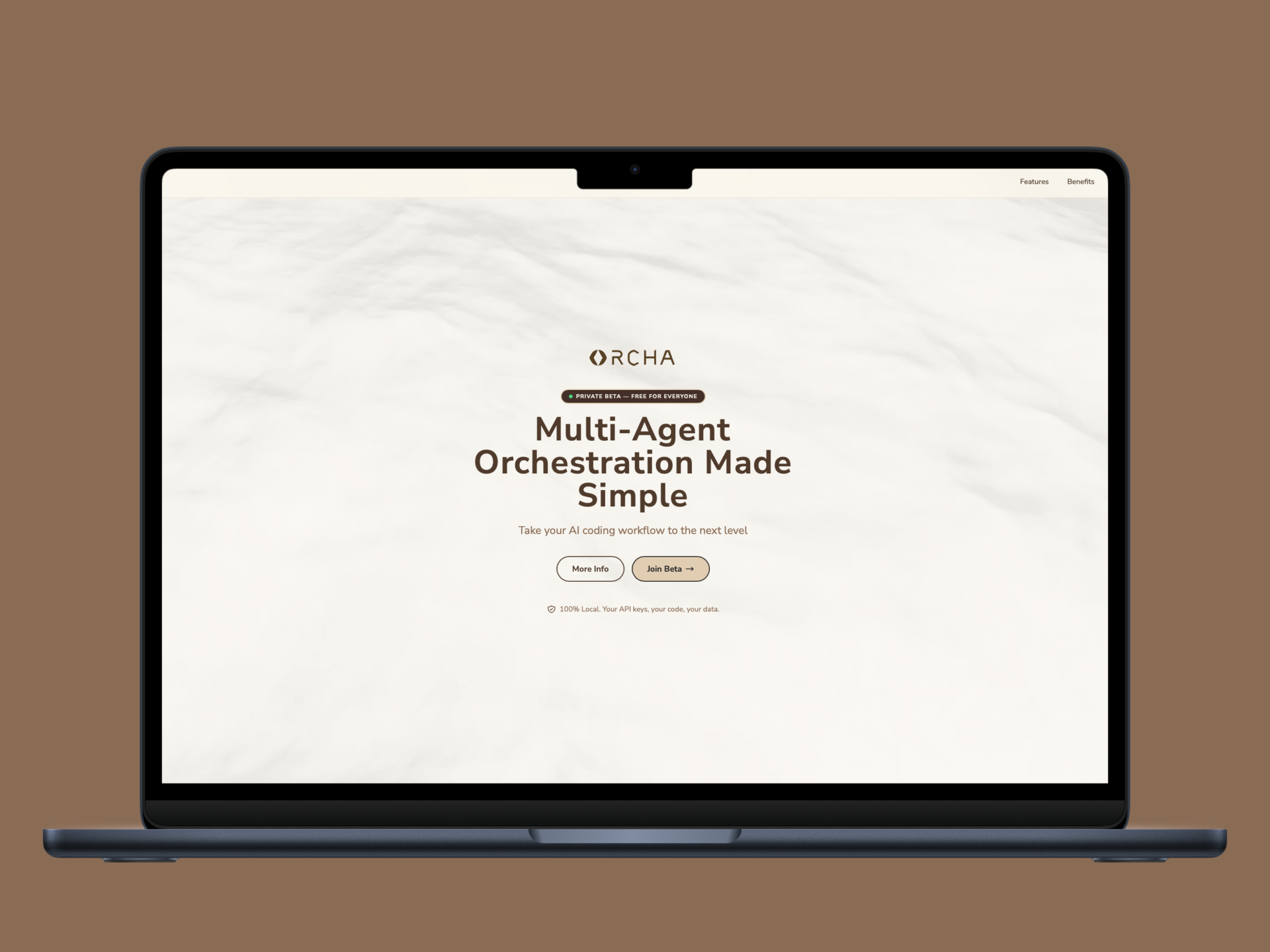 Orcha - Main product screenshot demonstrating key features and user interface