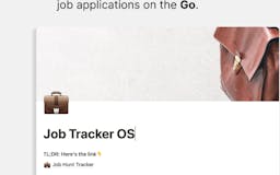 Job Tracker OS media 2
