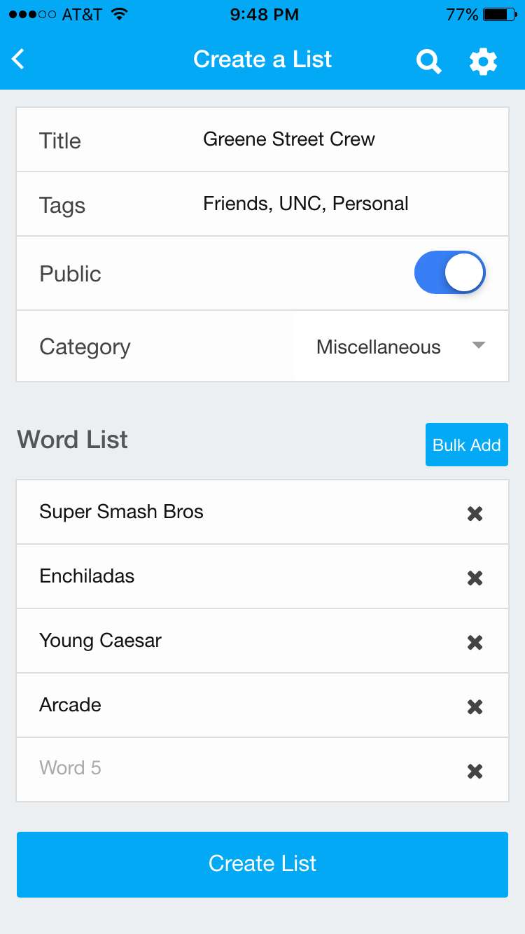 Words For Us gallery image