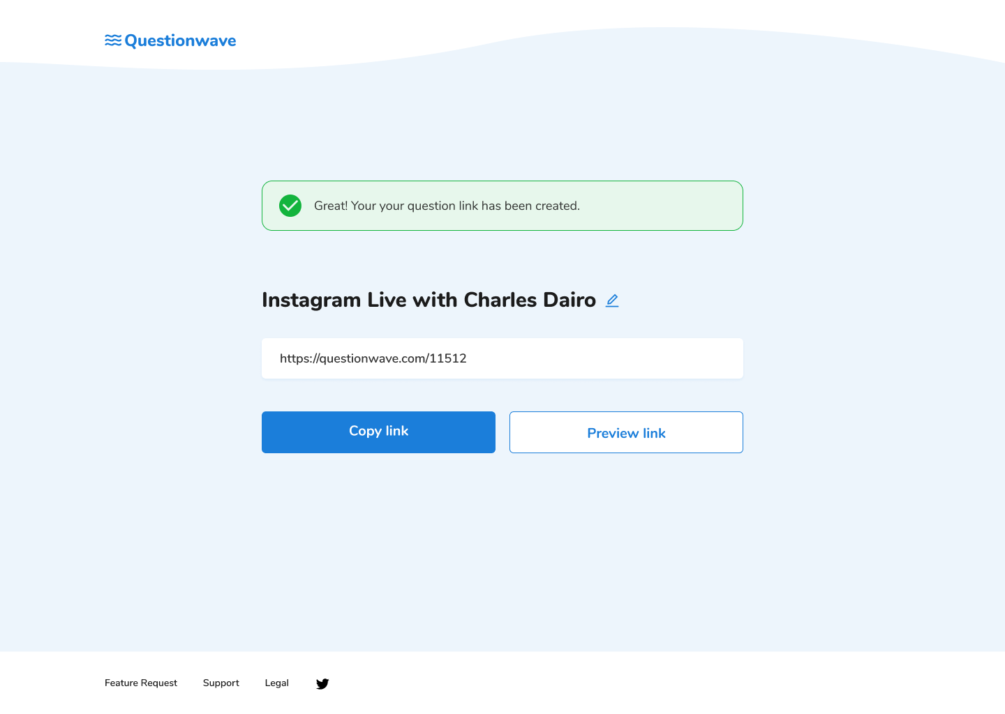 Questionwave gallery image