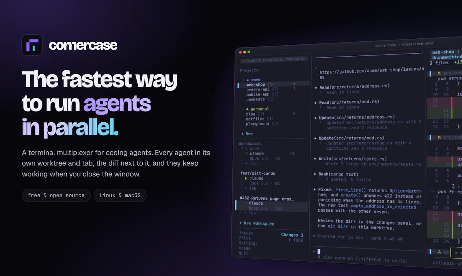 cornercase screenshot 2