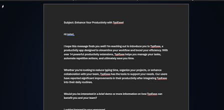 TypEase gallery image