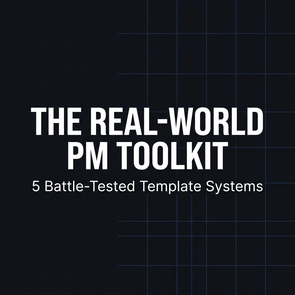 The Real-World PM Toolkit
