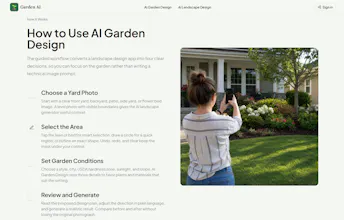 AI Garden Design gallery image
