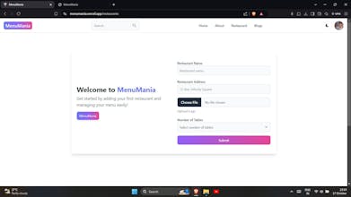 MenuMania ā QR-powered digital menus. gallery image