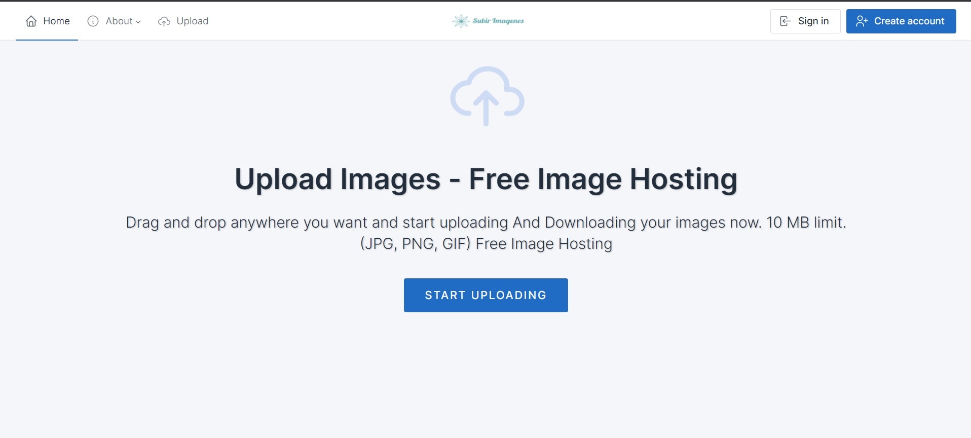 Subir Imagenes gallery image