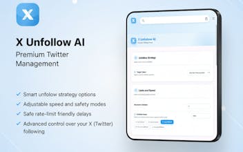 X Unfollow AI – Twitter Unfollow Tool gallery image