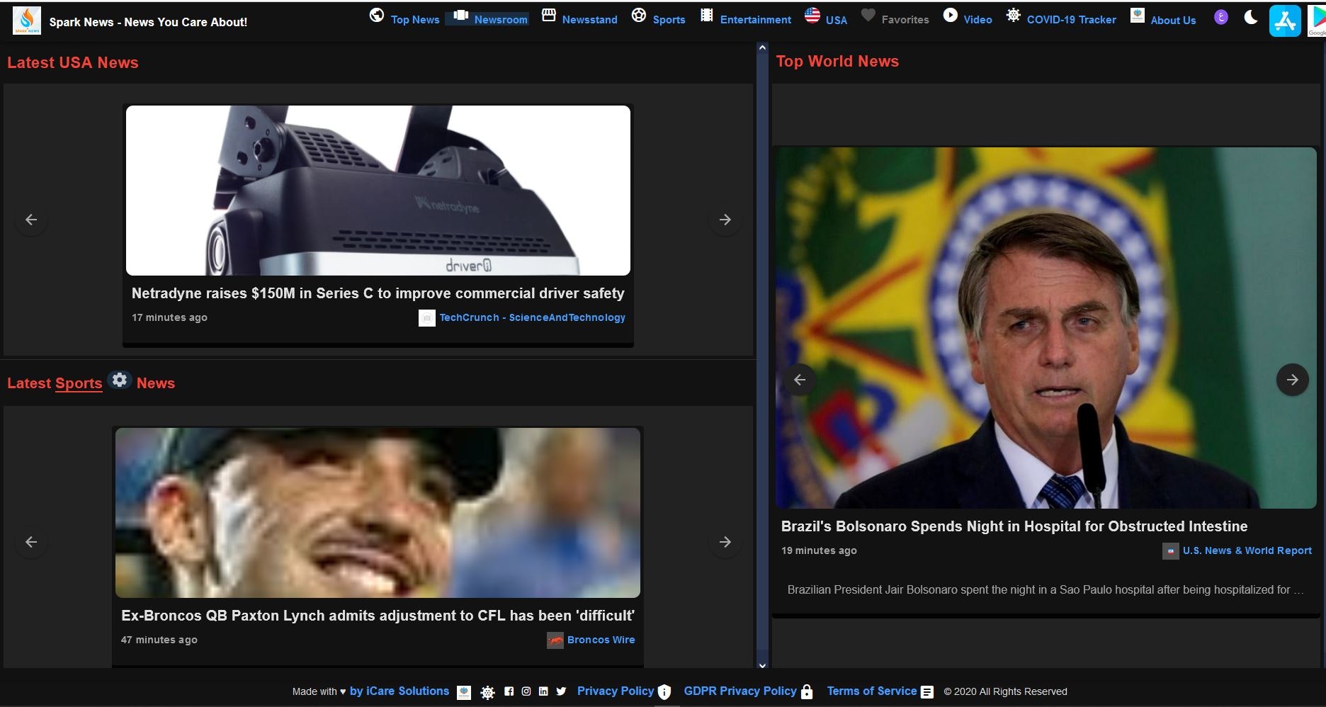 Spark News – News Feed You Care About gallery image