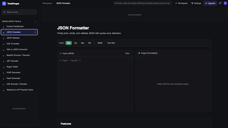 ToolsForges screenshot 2