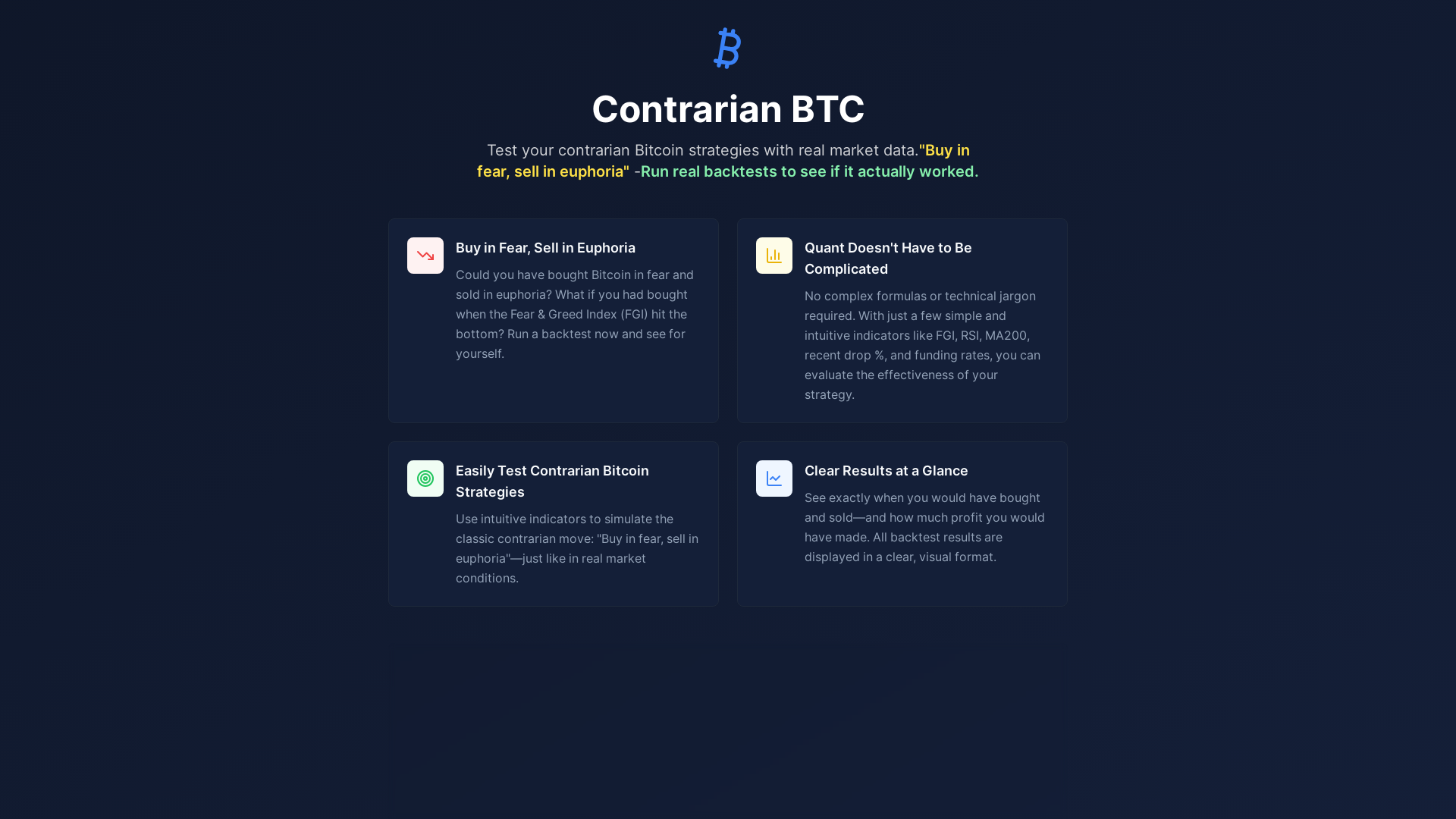 Bitcoin Hodl＆Contrarian Tool media 1