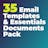 35 Email Templates & 4 Business Doc Pack