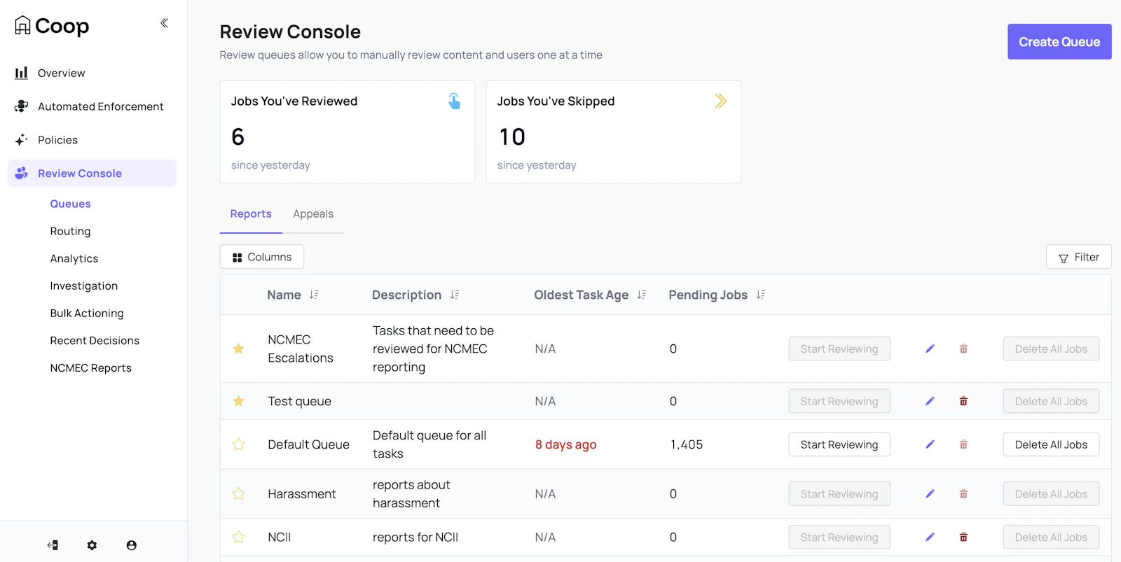 Coop Review Tool screenshot 7