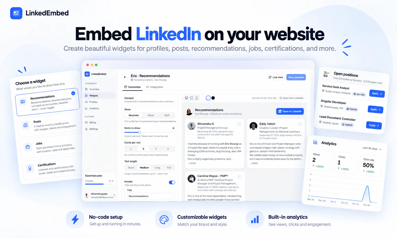 LinkedEmbed gallery image