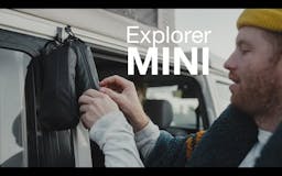 Explorer MINI Toiletry Bag for Travel media 1