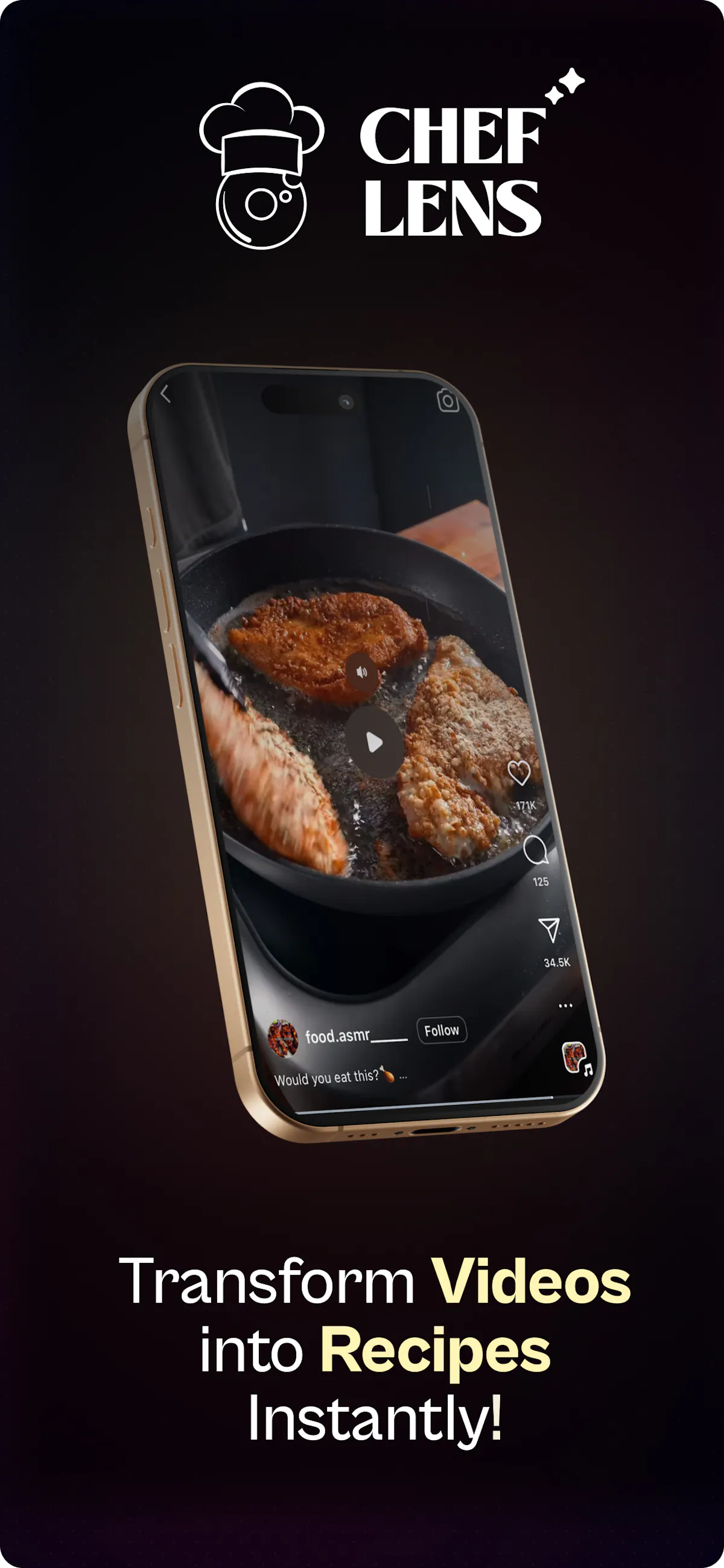 Chef Lens - (Beta)