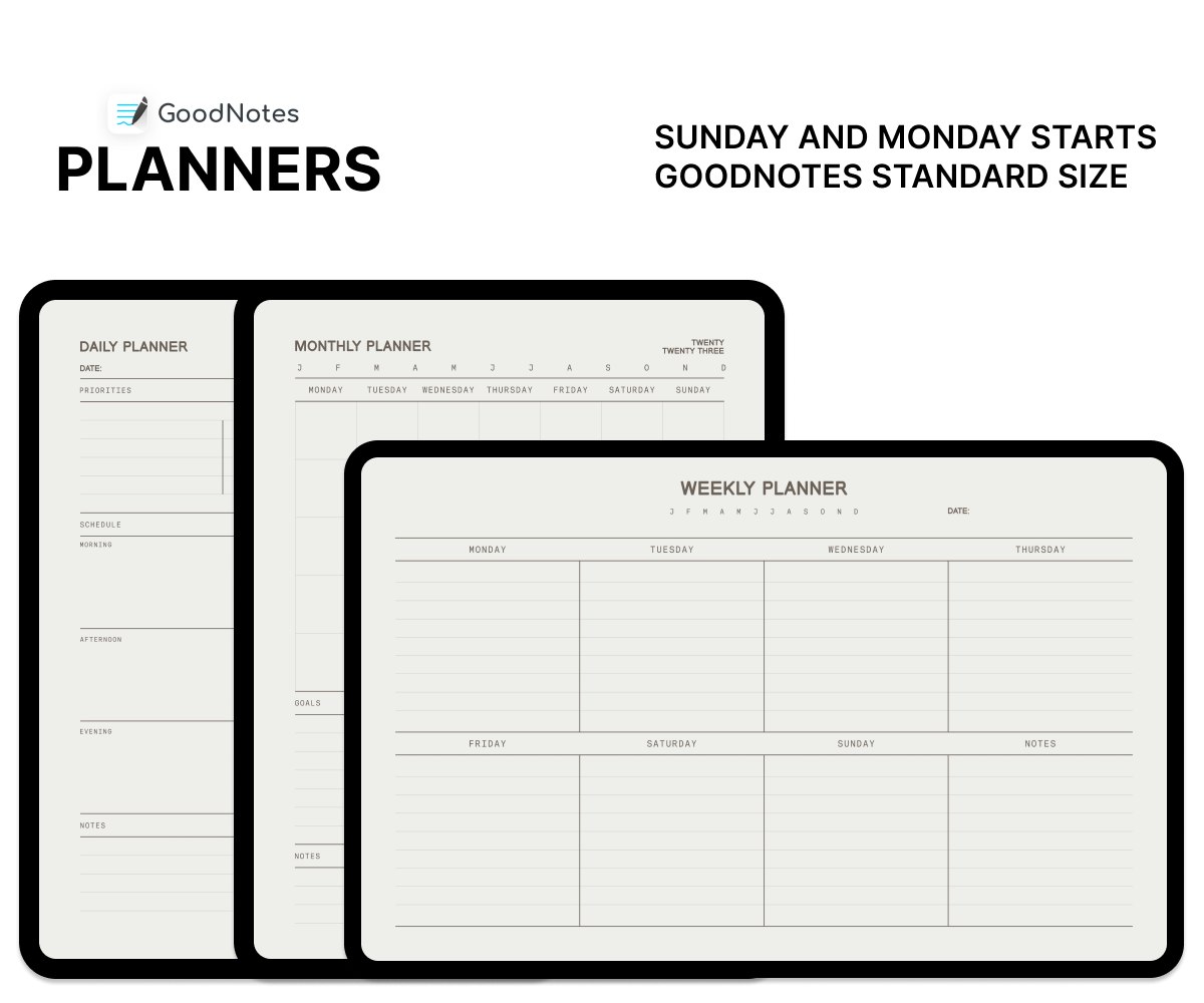 Goodnotes -sjablonen - Ontdek een schat aan gratis goede sjablonen media 1