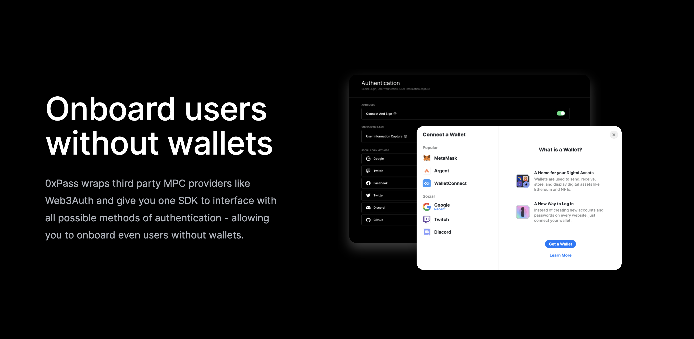 0xpass - 계정 추상화가있는 Web3 앱의 인증 및 로그인 미디어 3