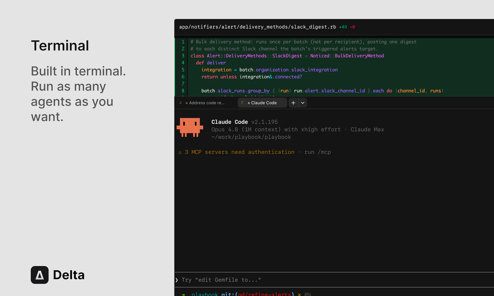 Delta screenshot 3
