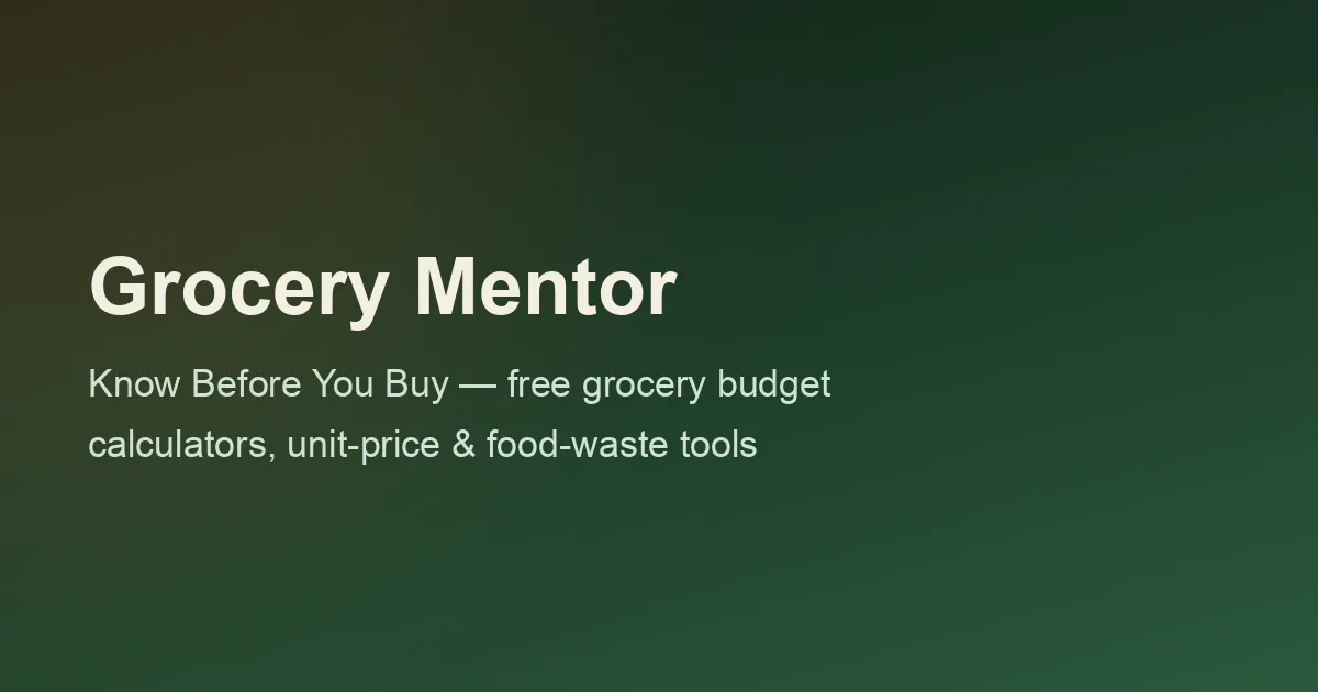 Grocery Mentor gallery image