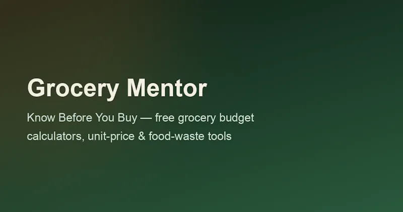 Grocery Mentor screenshot 2