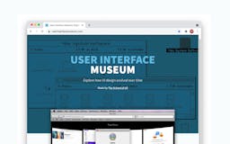 User Interface Museum media 2
