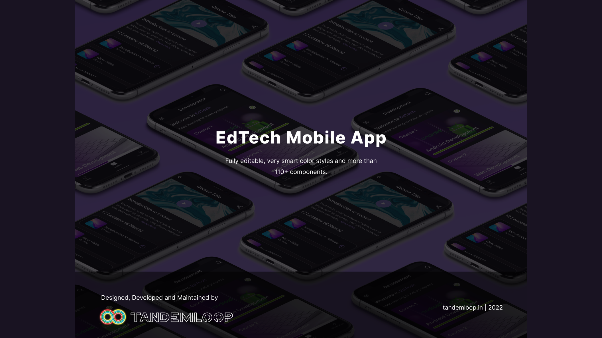 Edtech 모바일 앱 Figma 템플릿 - Edtech 모바일 앱 Figma 템플릿 미디어 5