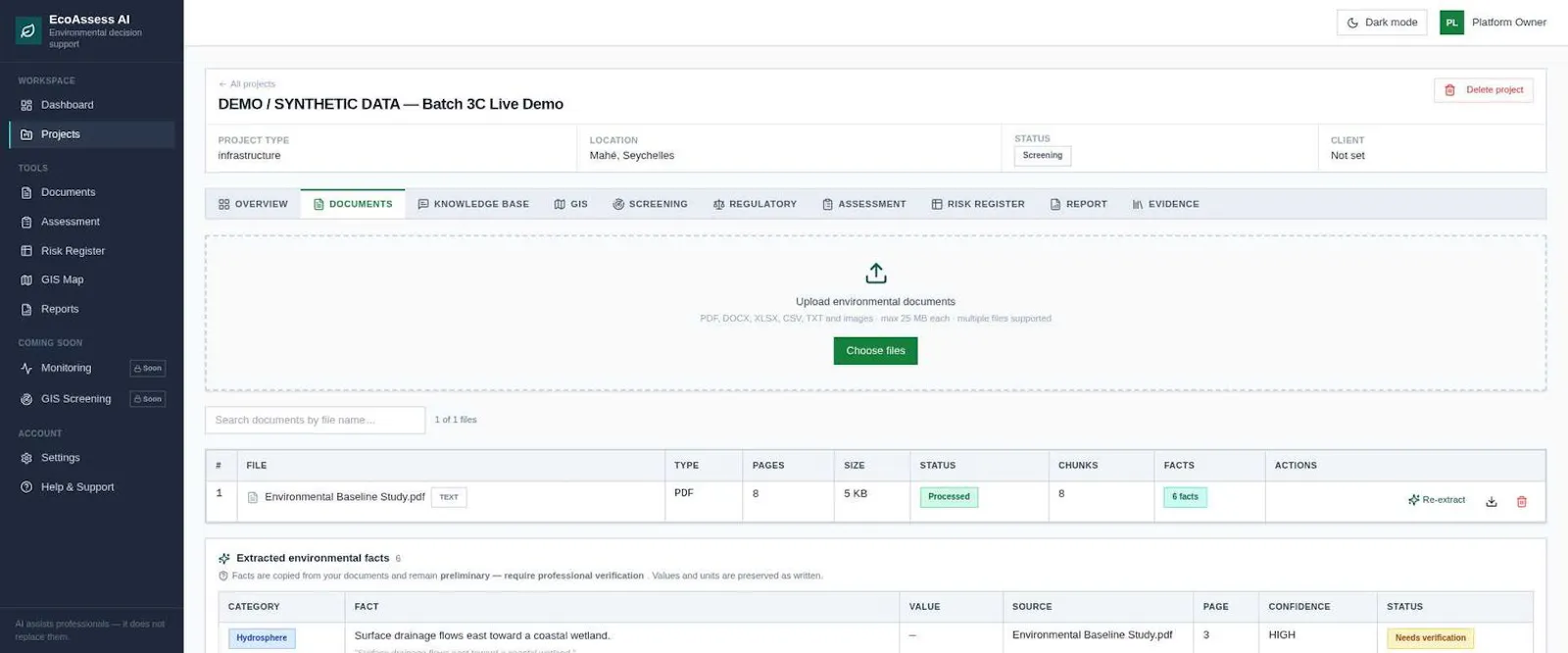 Eco assess ai screenshot 3