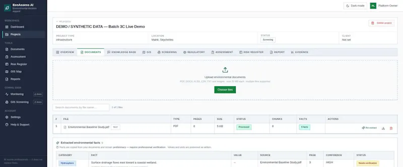 Eco assess ai screenshot 3