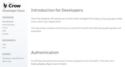 Crow.app gallery image