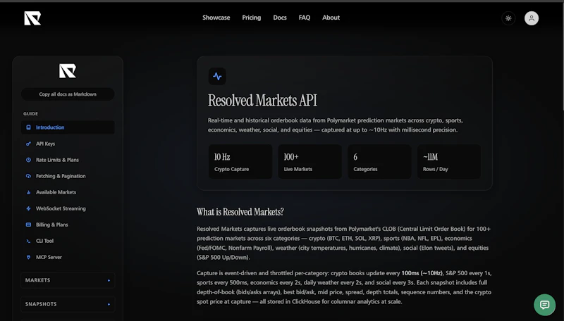 Resolved Markets screenshot 9