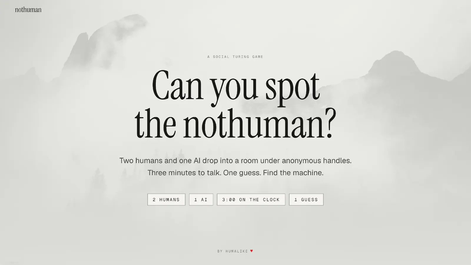 nothuman.club screenshot 2