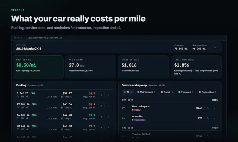 Liquidity Raiders - Portfolio Tracker screenshot 5