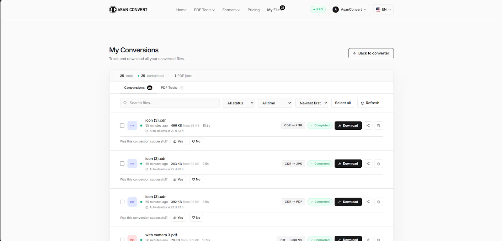 AsanConvert screenshot 3