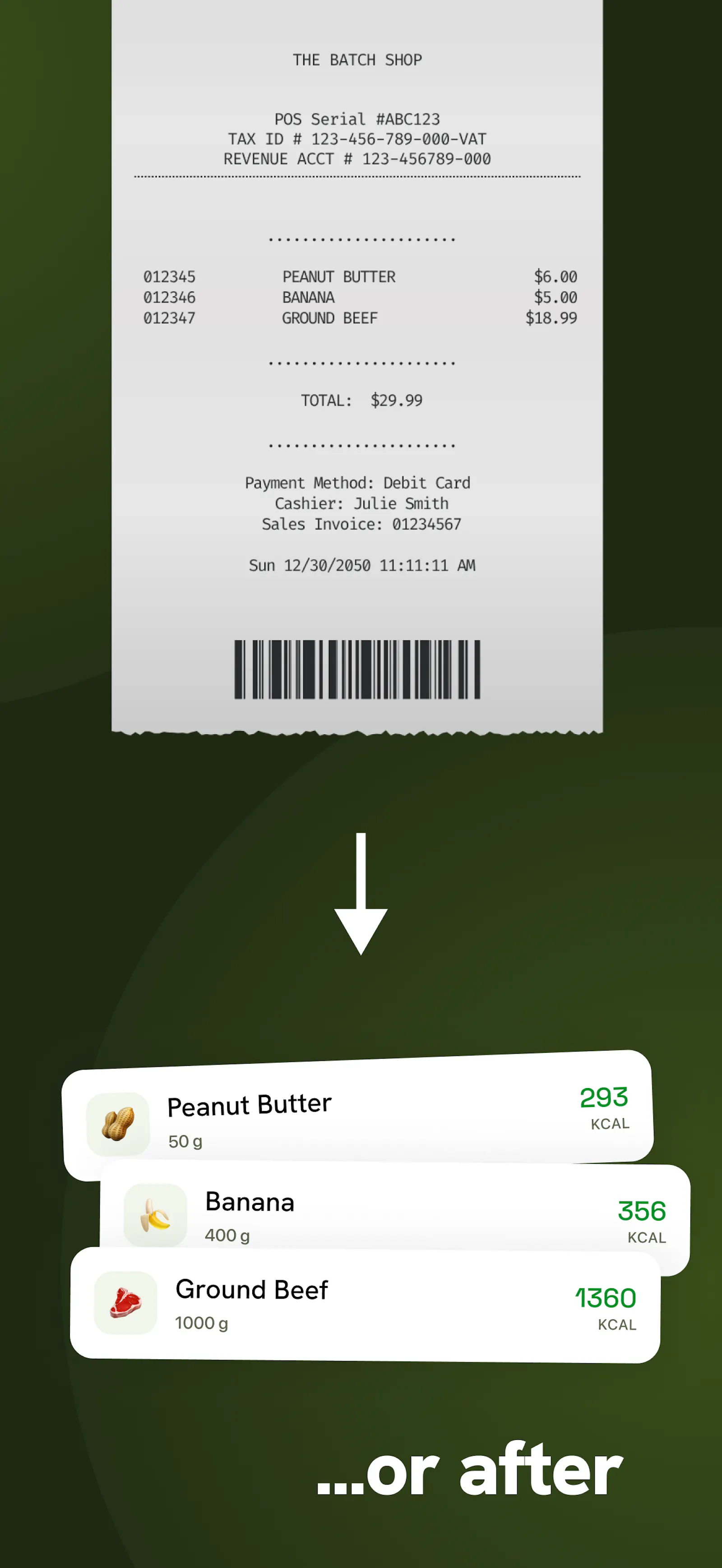 Batch: Meal prep calorie tracker screenshot 4