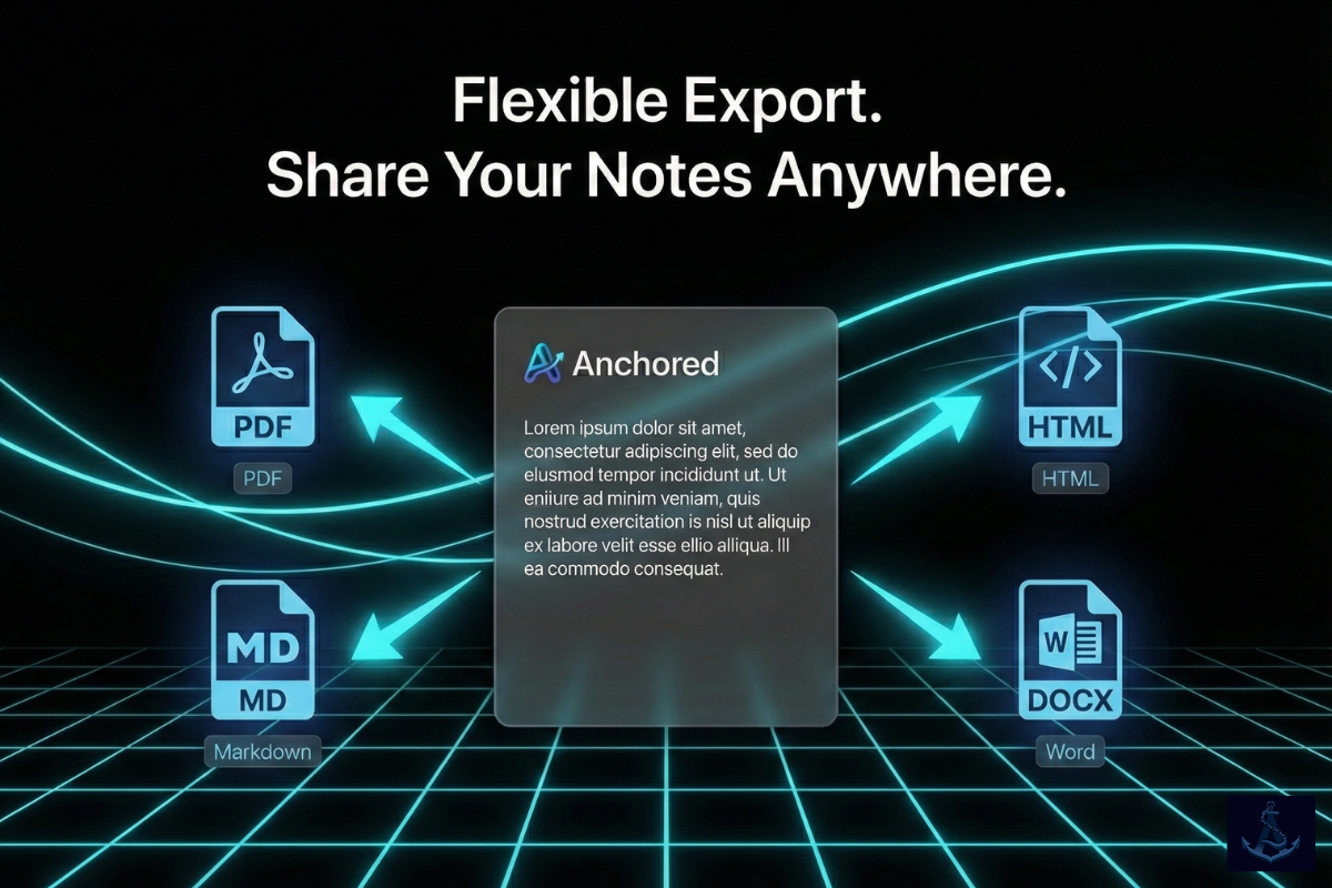 Anchored - Screenshot 5 showing product features and functionality
