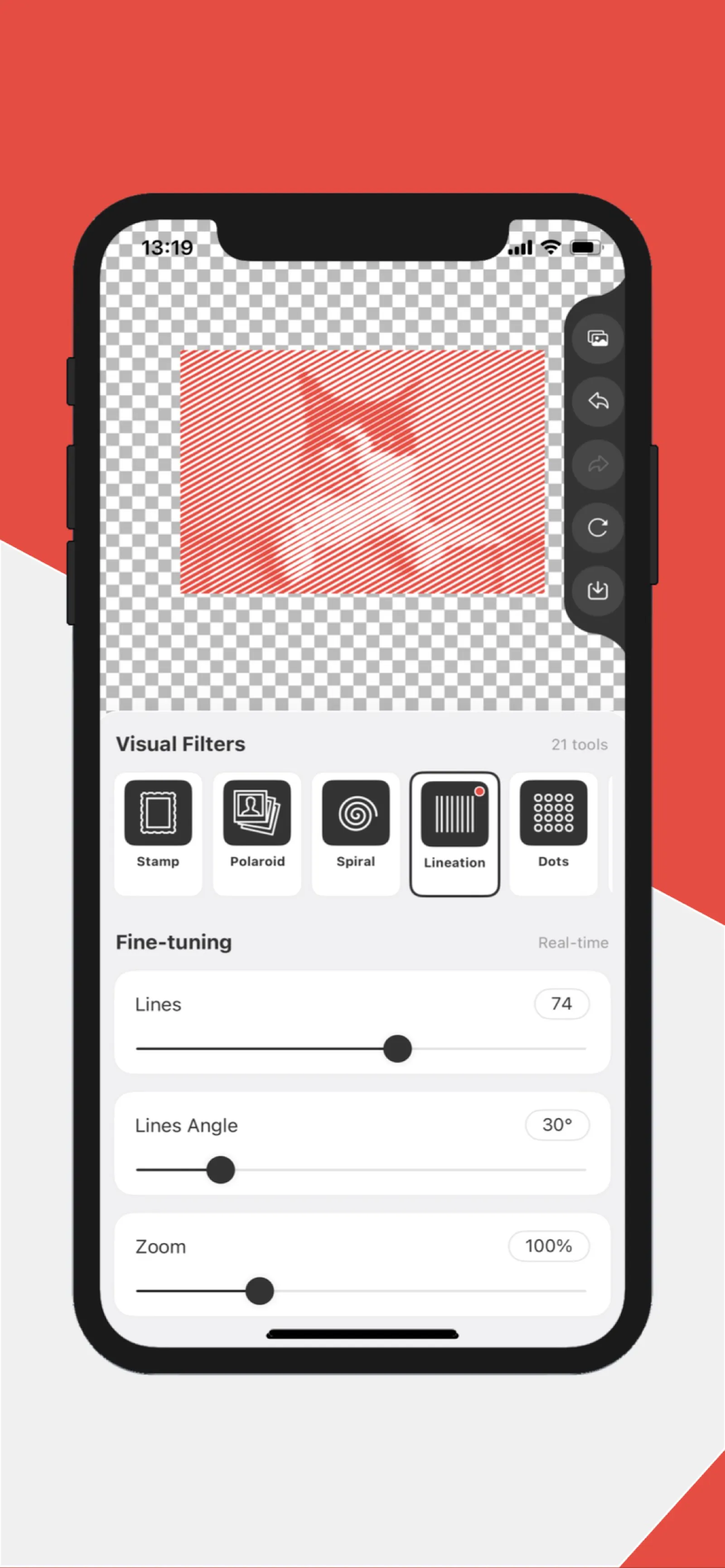 Zero Pixel: Photo Art Studio for iPhone screenshot 9