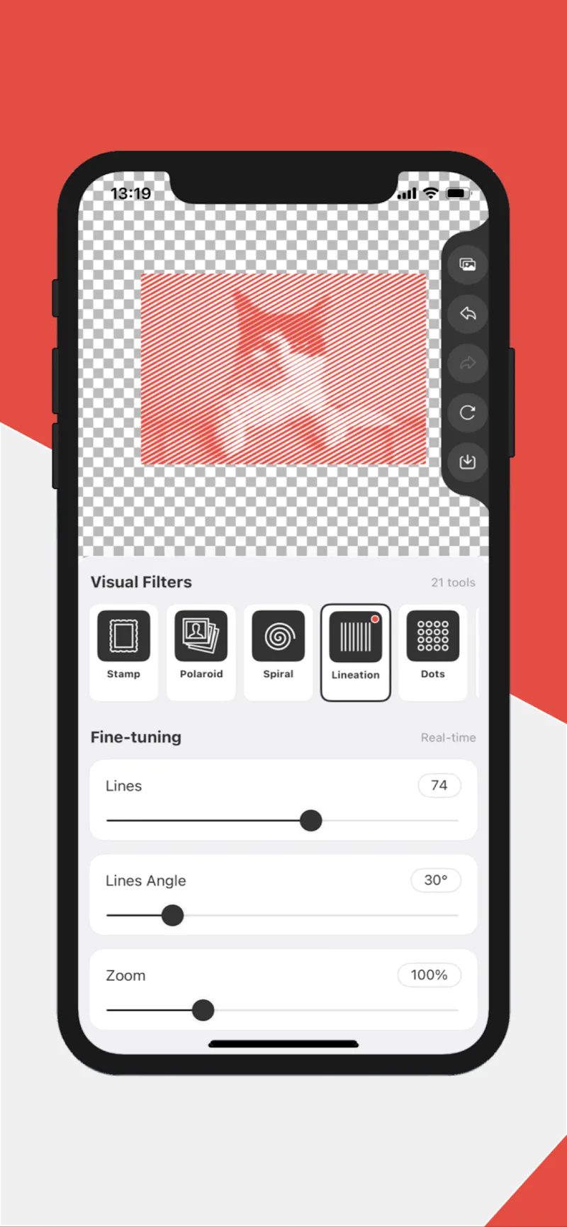 Zero Pixel: Photo Art Studio for iPhone screenshot 9