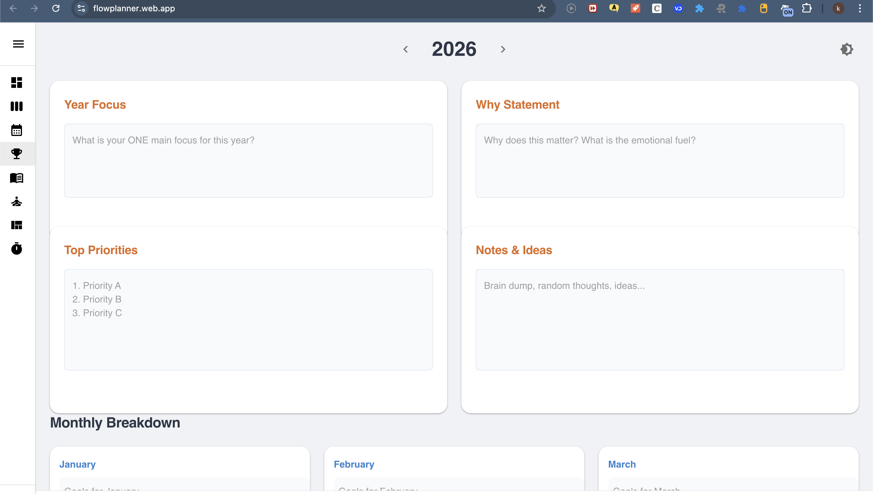 Flow Planner gallery image