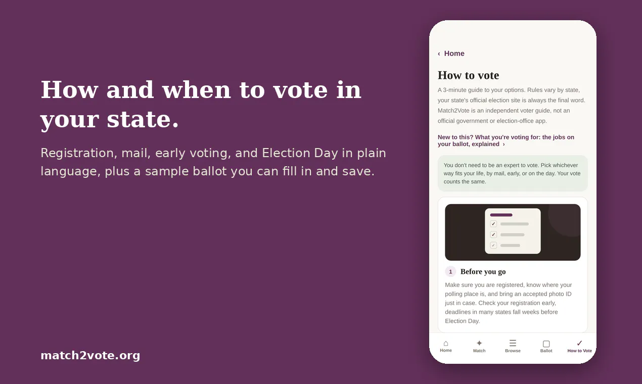 Match2Vote gallery image