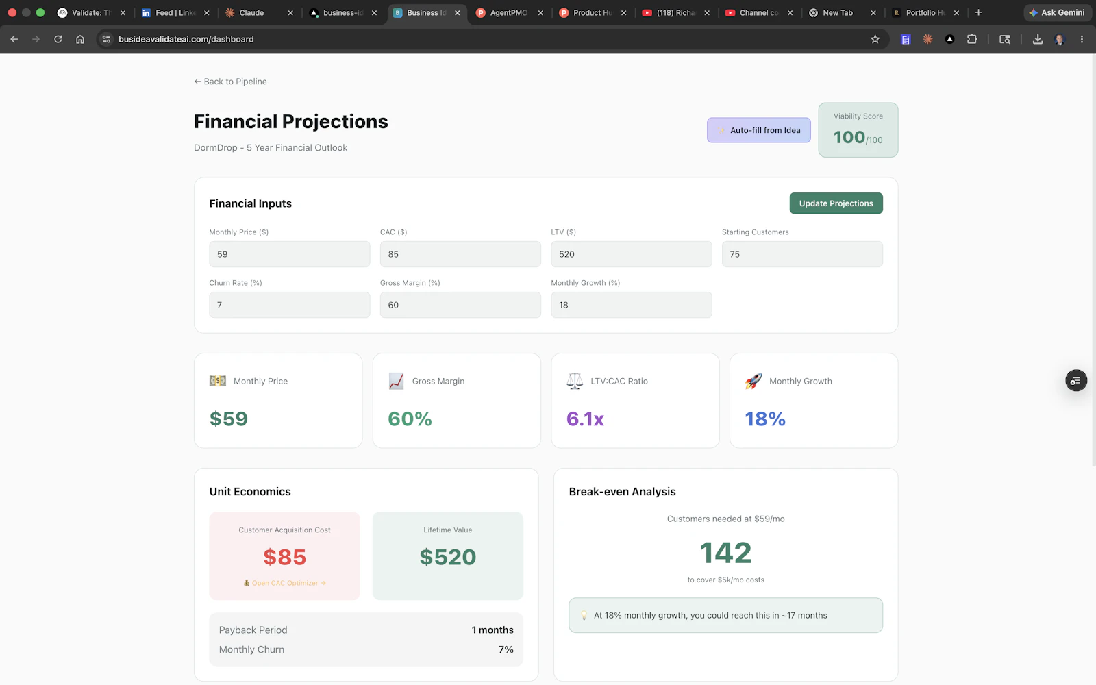 Business Idea Validator screenshot 3