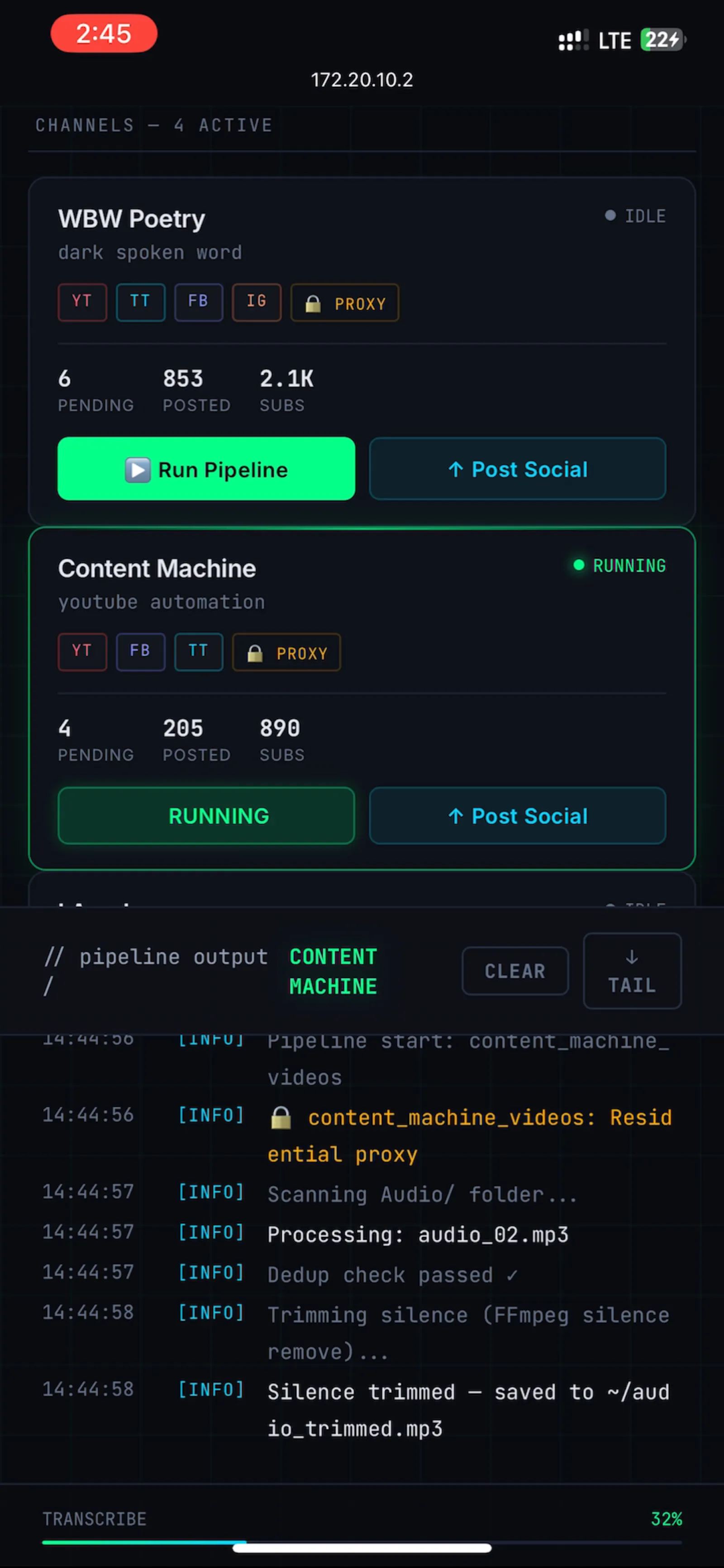 Viral Content Machine screenshot 2