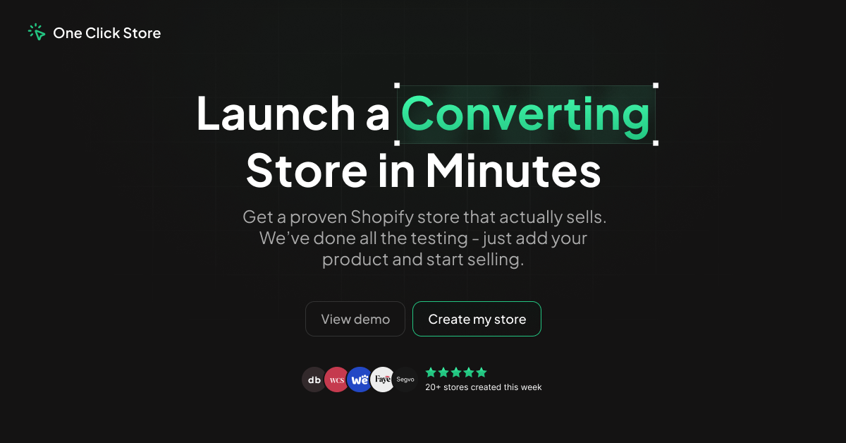 Tienda de un clic - Shopify Store Builder media 1