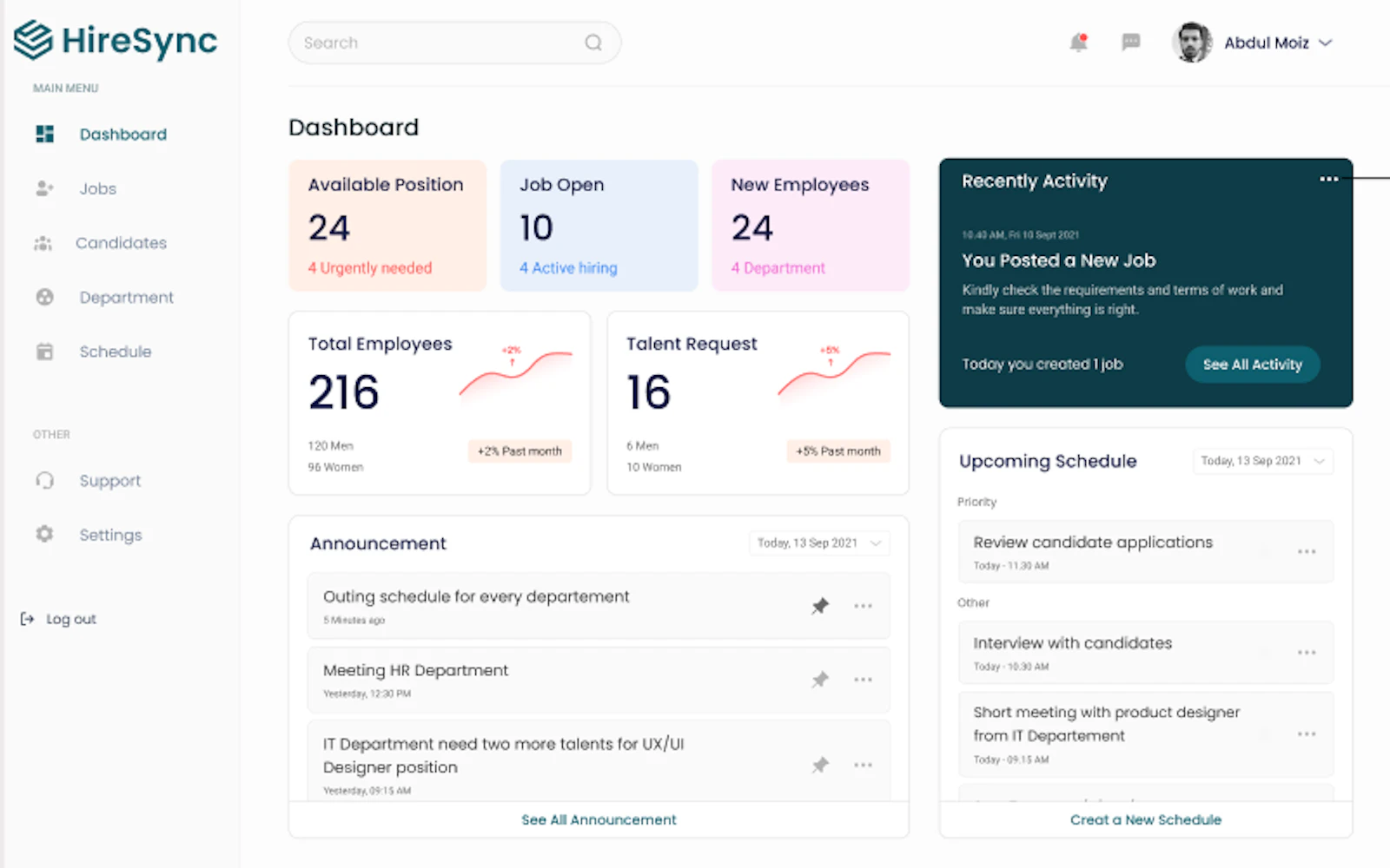 HireSync screenshot 1