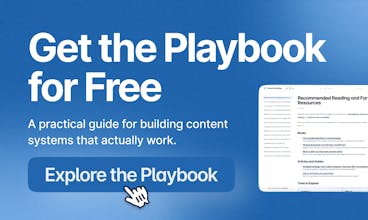 Playbooks in Content Marketing gallery image