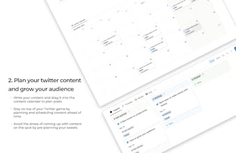 Twitter Content Hub Notion Dashboard gallery image