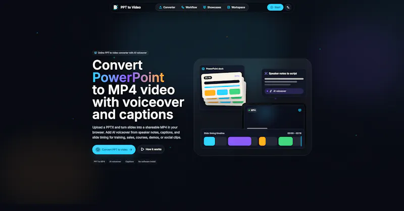 PPT to Video screenshot 1